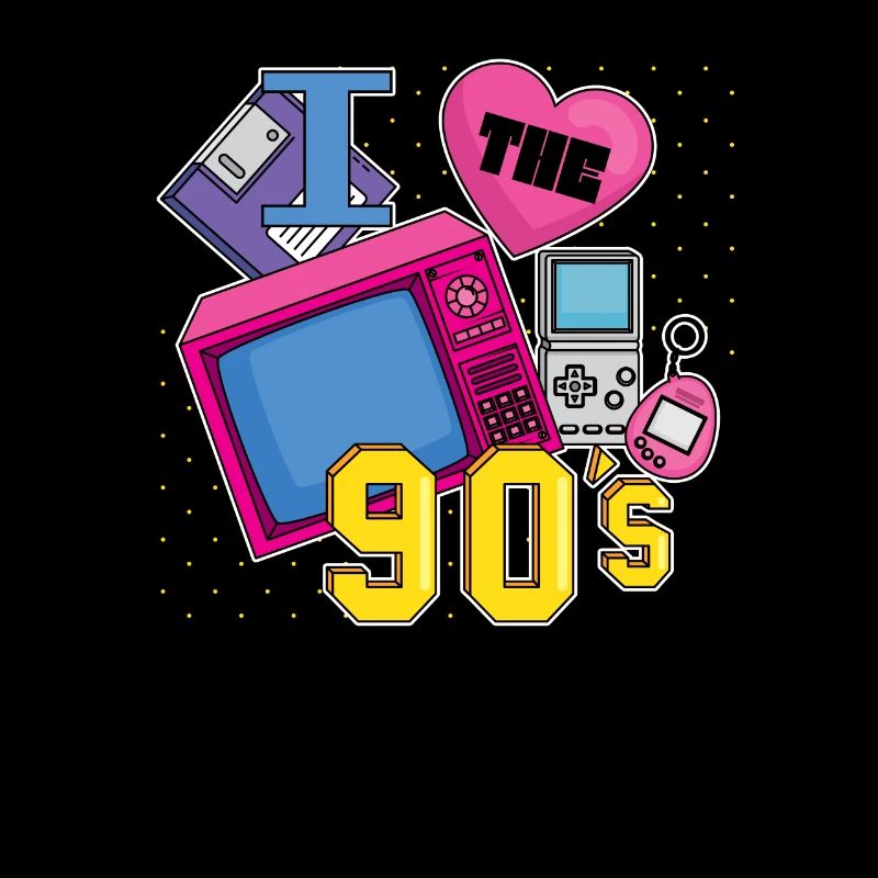 Rétro 90s l’époque Vintage 90