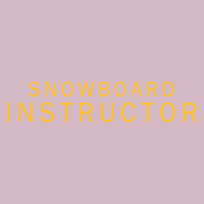 SNOWBOARD INSTRUCTOR