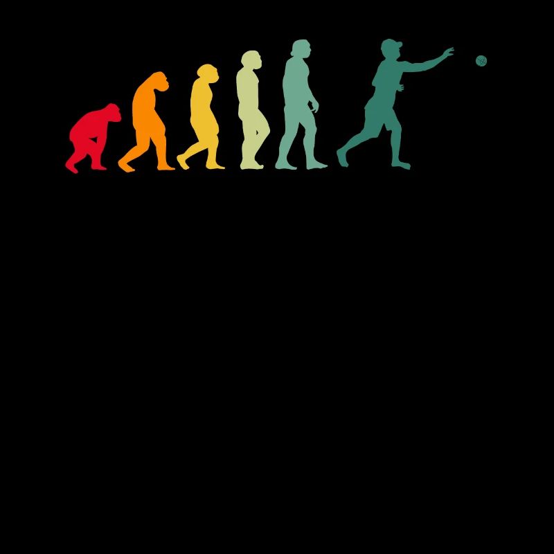 Evolution Pétanque Boule Boccia Joueur de boules rétro