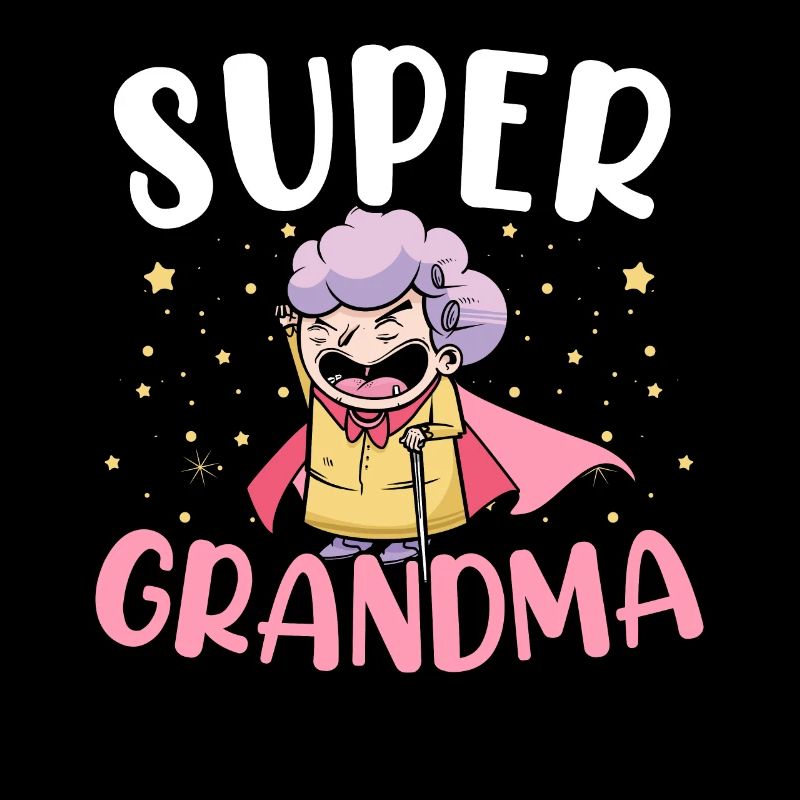 Gesegnete Urgroßmutter Großmutter Beste Oma