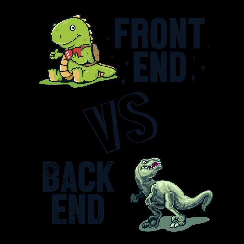 Frontend vs. Backend Developer Developer Coder