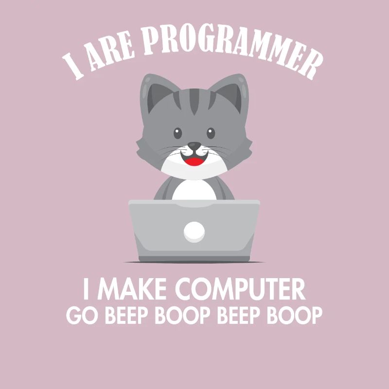 I Are Programmer Cat Softwareentwickler Coder