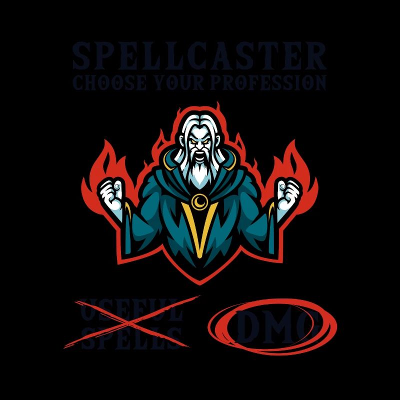 Spellcaster Profession PnP RPG Jeu de rôle Pen