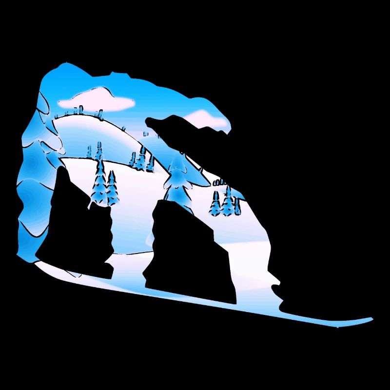 Snowboard - winterurlaub - Geschenk -ski - urlaub