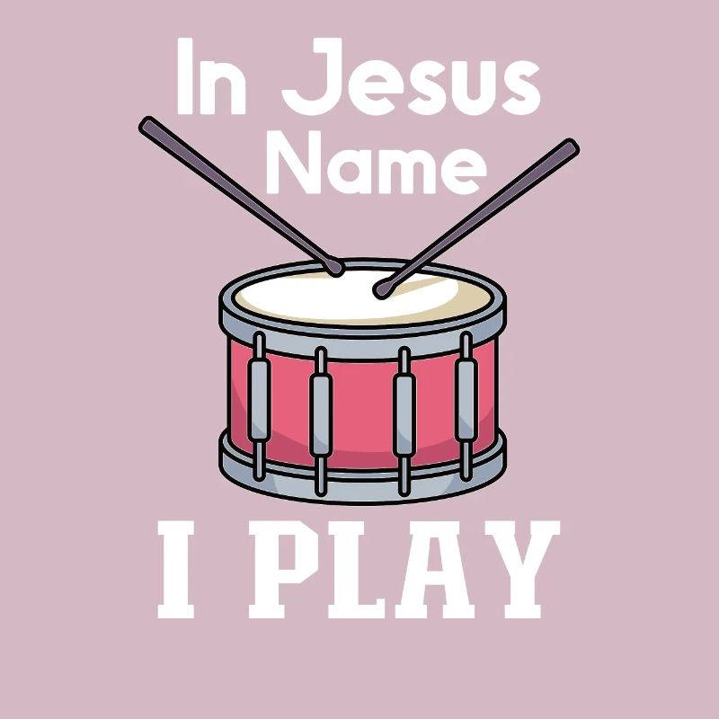 Drum Player Jesus Drum set Pick Jesus Drums Player