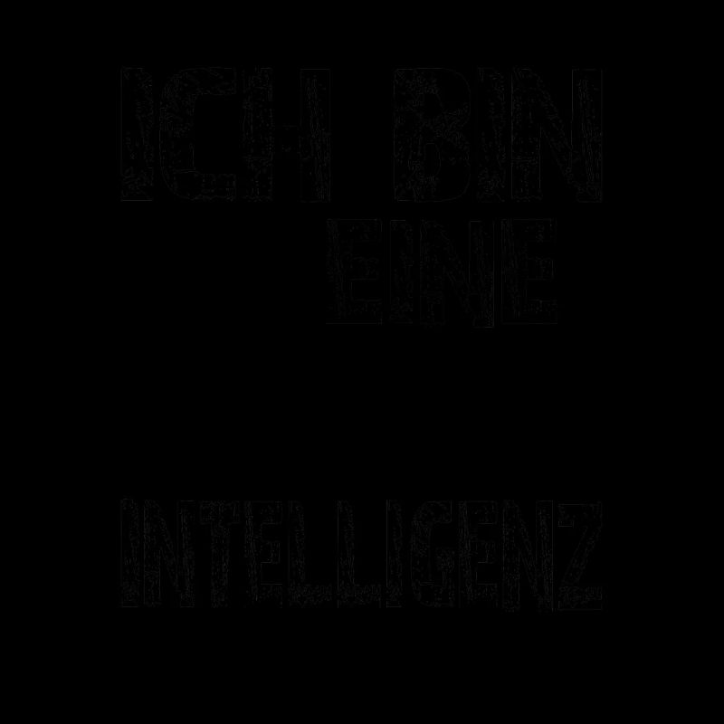 KI Spruch Ich bin eine imponierende Intelligenz