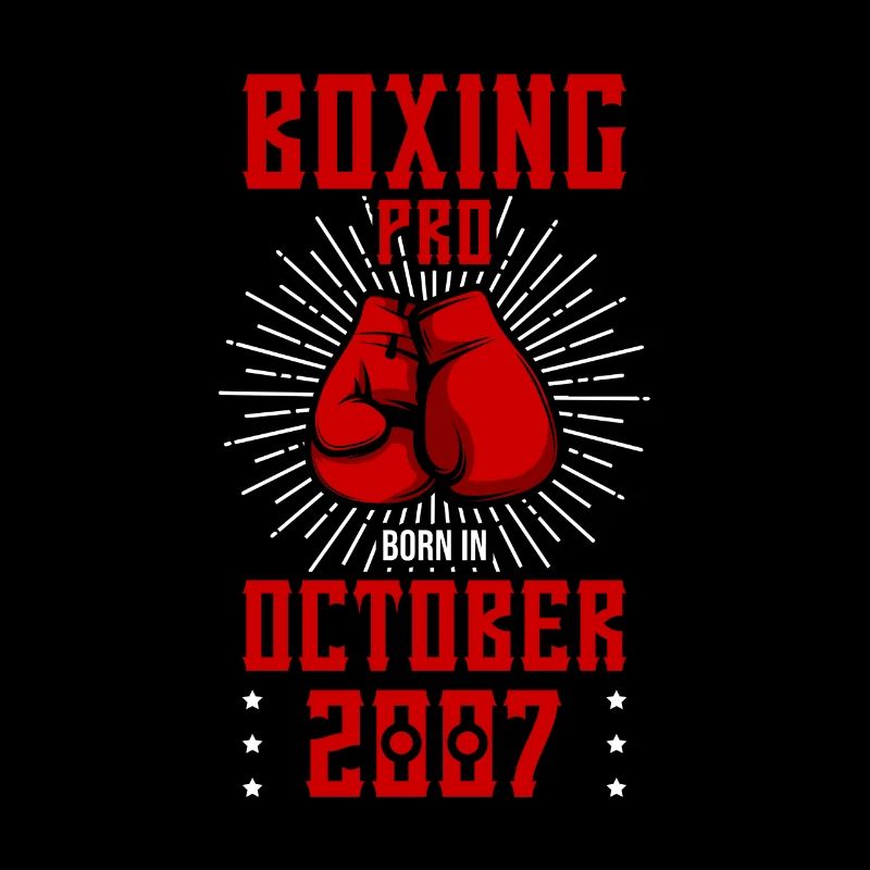Boxeurs nés en octobre 2007 - Boxe