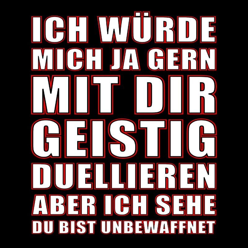 Geistig Mit Dir Duellieren Du Bist Unbewaffnet Fun