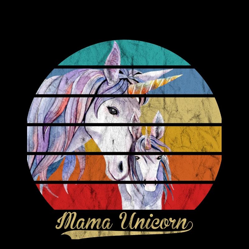 Muttertag Mama Einhorn Unicorn Mamacorn Geschenk