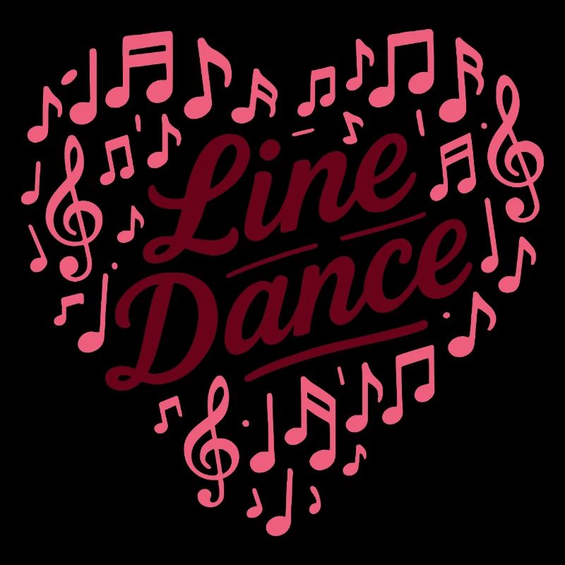 Line Dance - Dance with Heart - Music Gift