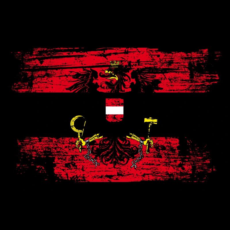 Autriche Autriche drapeau drapeau aigle