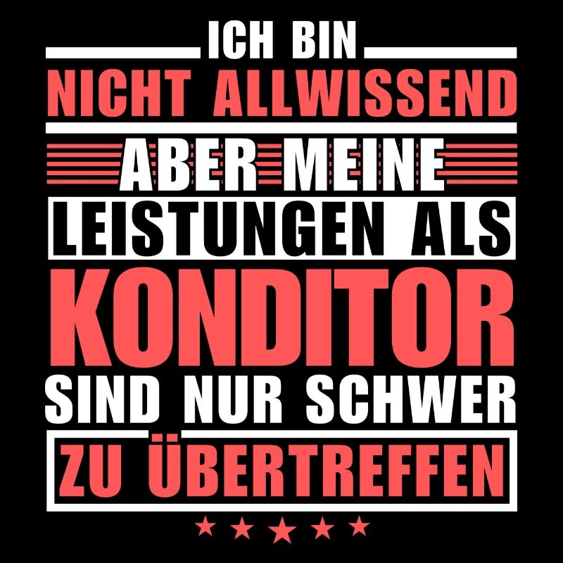 Unübertroffene Leistung als Konditor