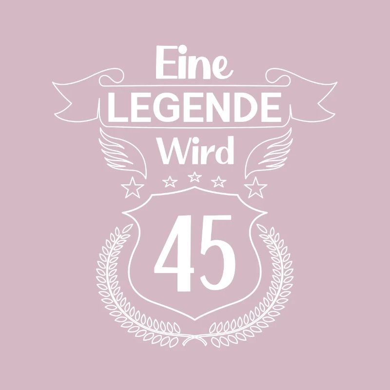 Eine Legende wird 45