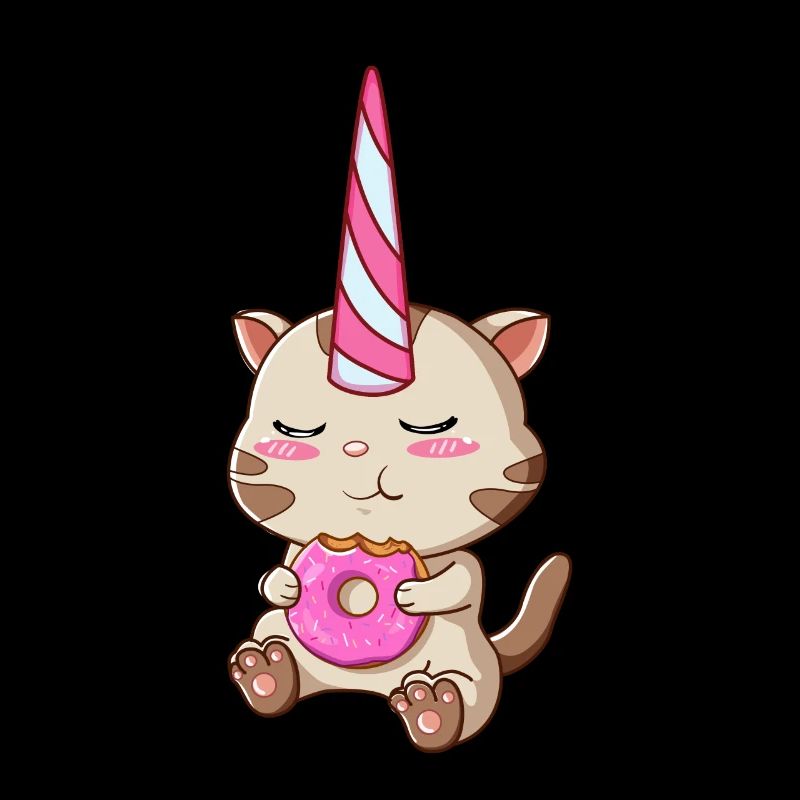 Cat Unicorn Donut