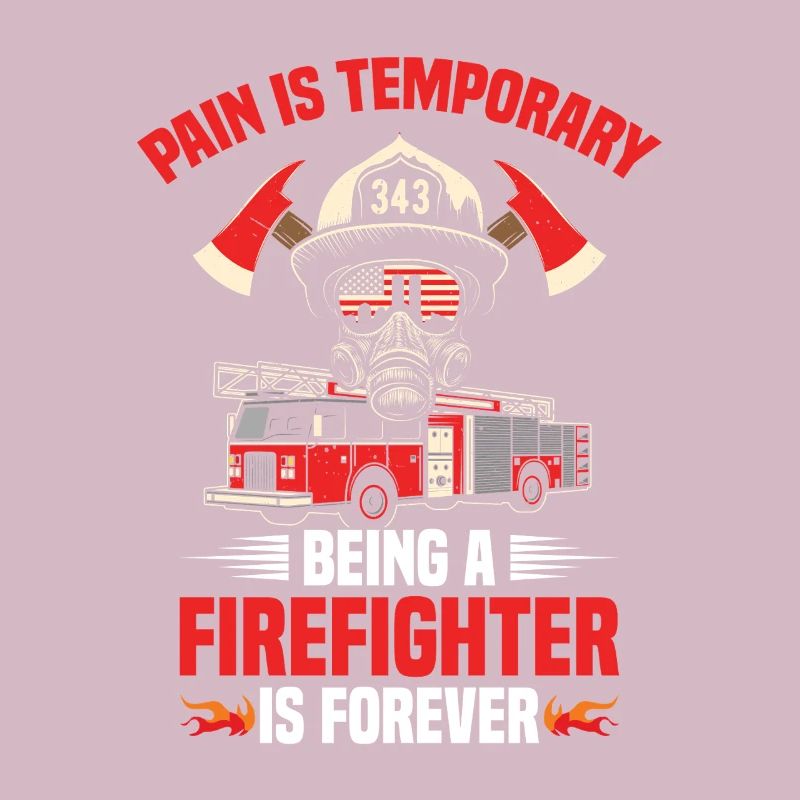 Pain is temporary that a firefighter