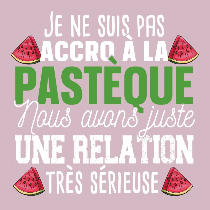 Pastèque Fruit Relation Cadeau Humour Rouge Vert