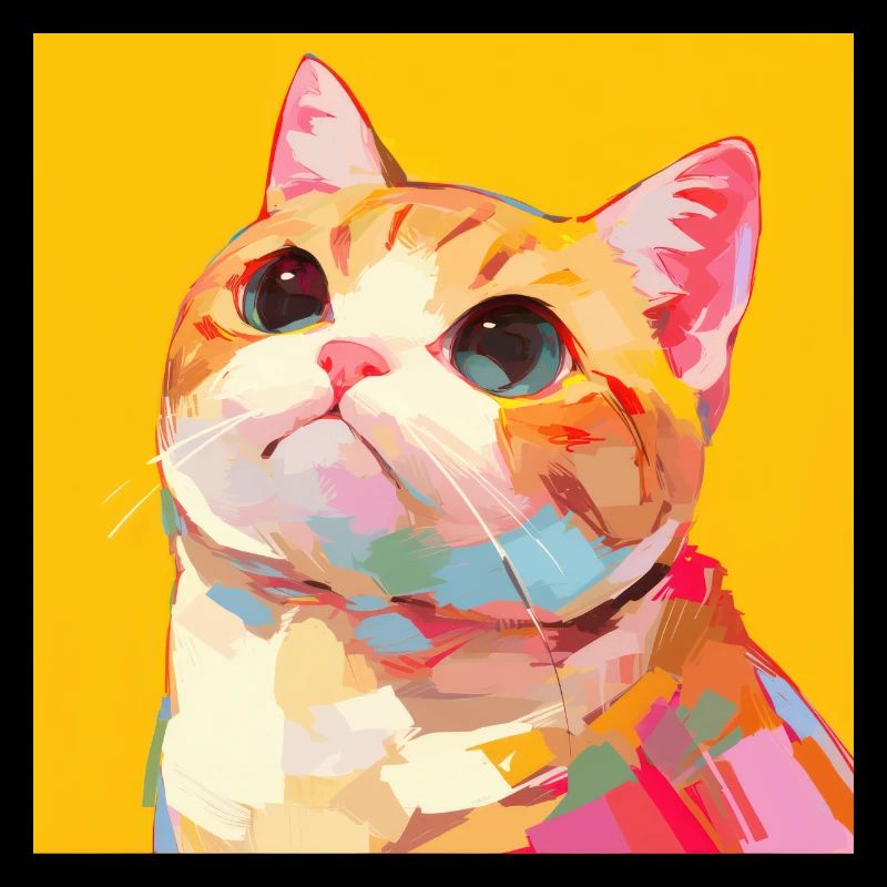 Chat, Motif De Chat