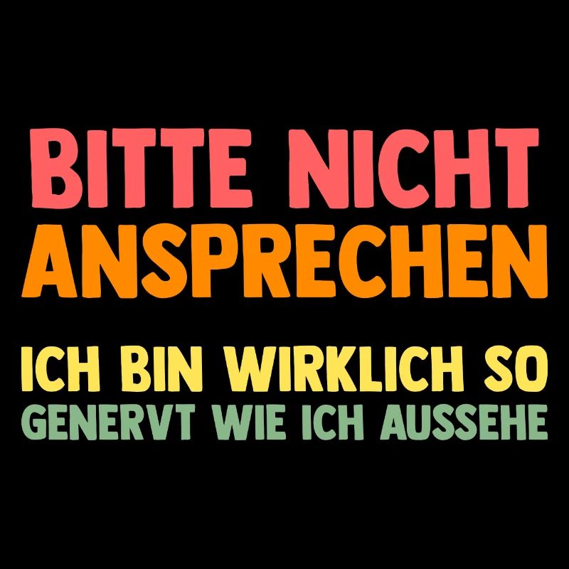 Bitte Nicht Ansprechen
