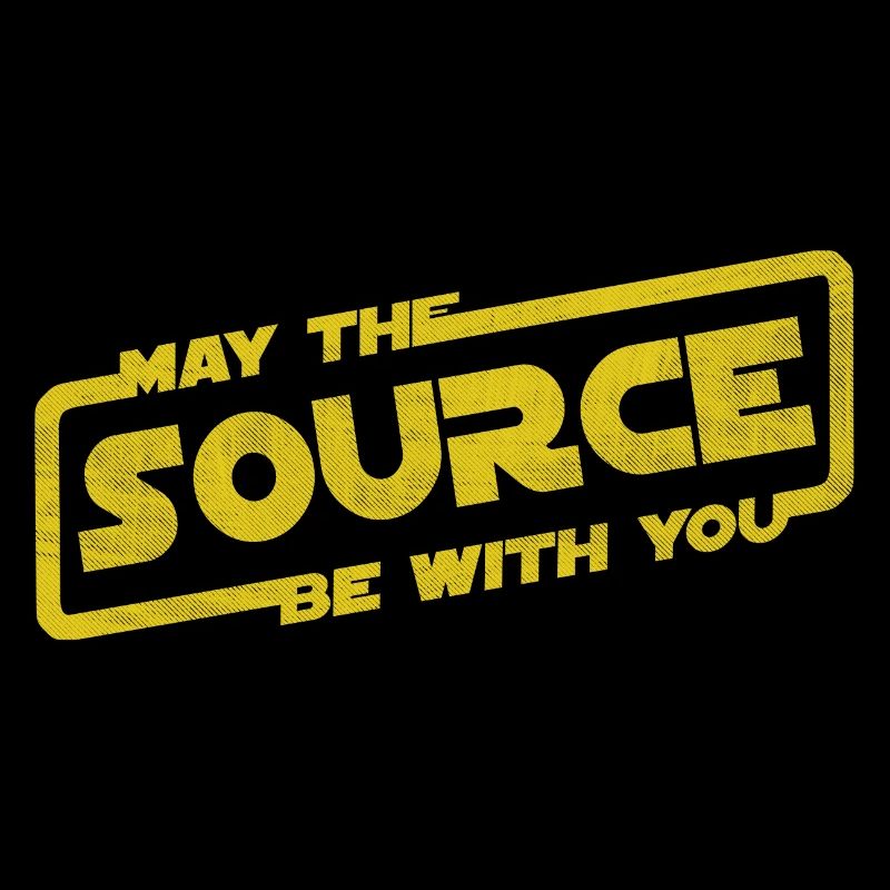 May The Source Be With You | Programmer coder