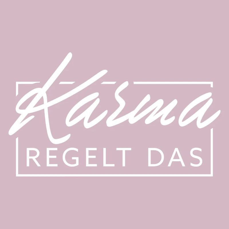 Le karma régule cela