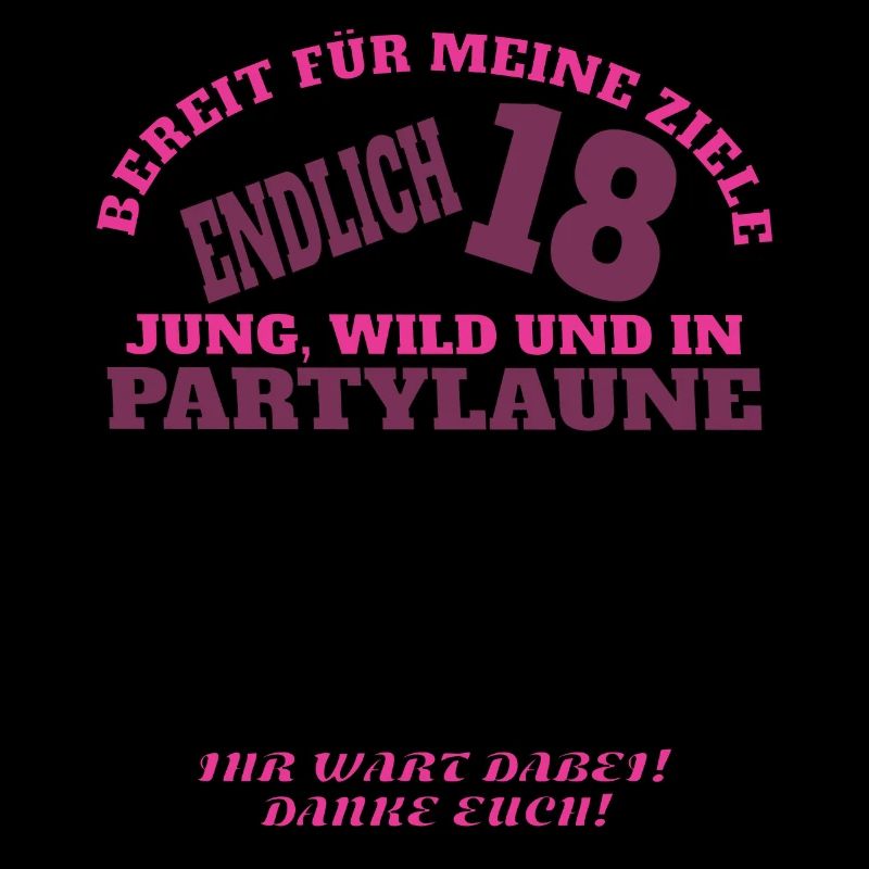 18. Geburtstag Mädchen & Junge Gästebuch