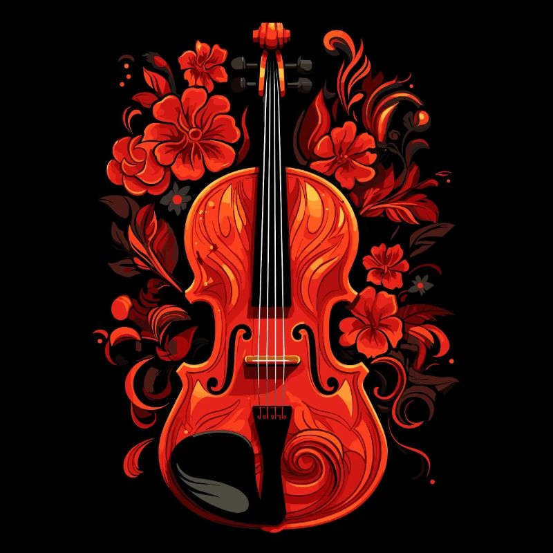 Fiddle Player Violinist Instrument Musician