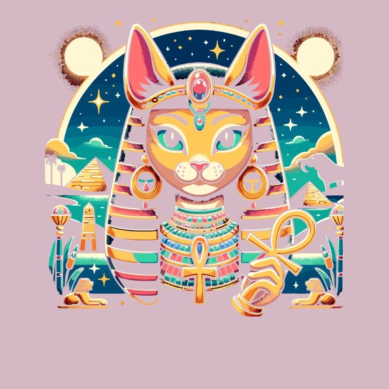 Bastet Déesse égyptienne Égypte Pyramide Égypte