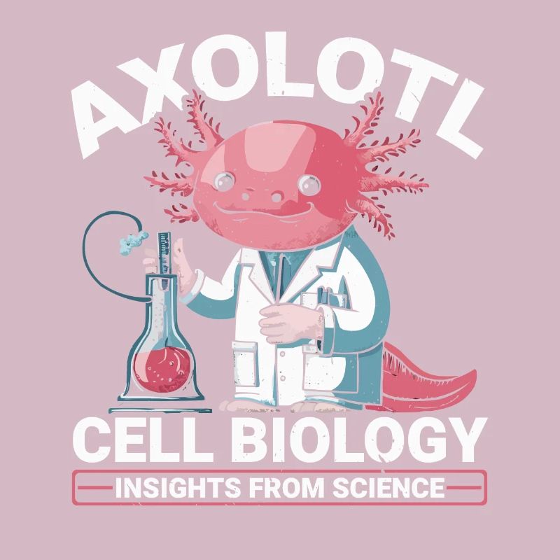 Professeur de sciences axolotl Salamandre mexicaine