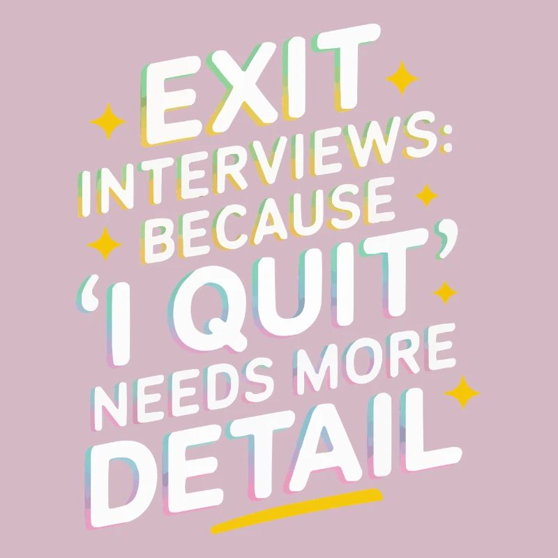 HR Manager Human Resource Employee Exit Interview