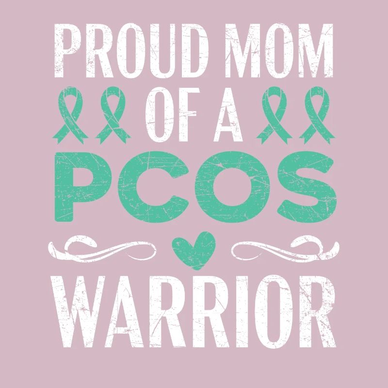 Mutter eines PCOS Warrior Polyzystischen Ovarialsyndroms