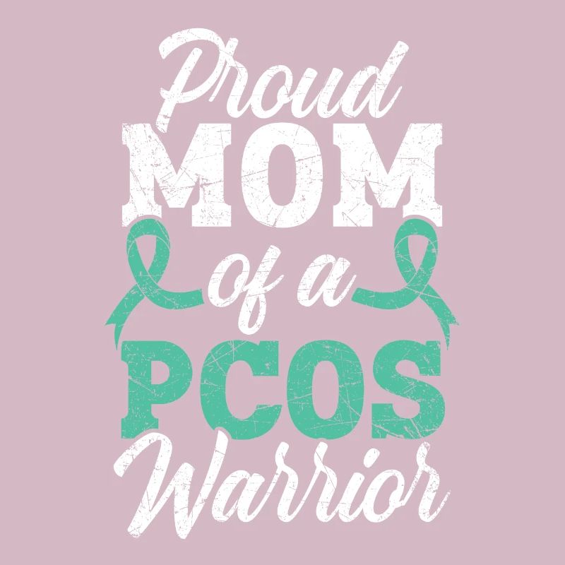 Mutter eines PCOS Warrior Polyzystischen Ovarialsyndroms