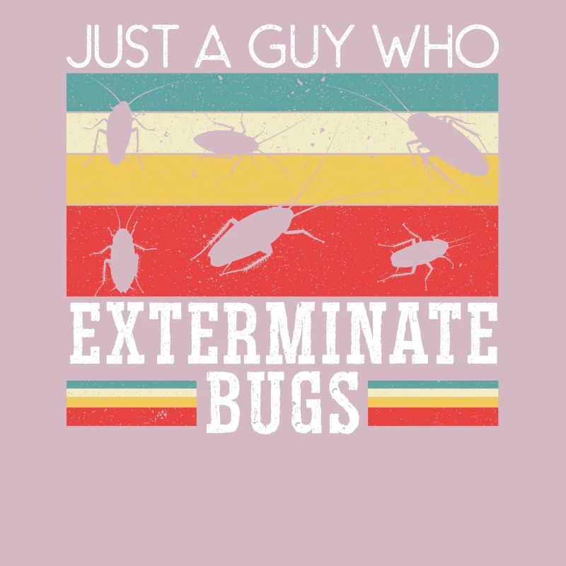 Nur ein Typ, der Bugs ausrottet Schädlingsbekämpfung