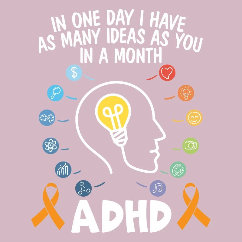 ADHD Warrior Embrace Neurodiversity ADHD Awareness