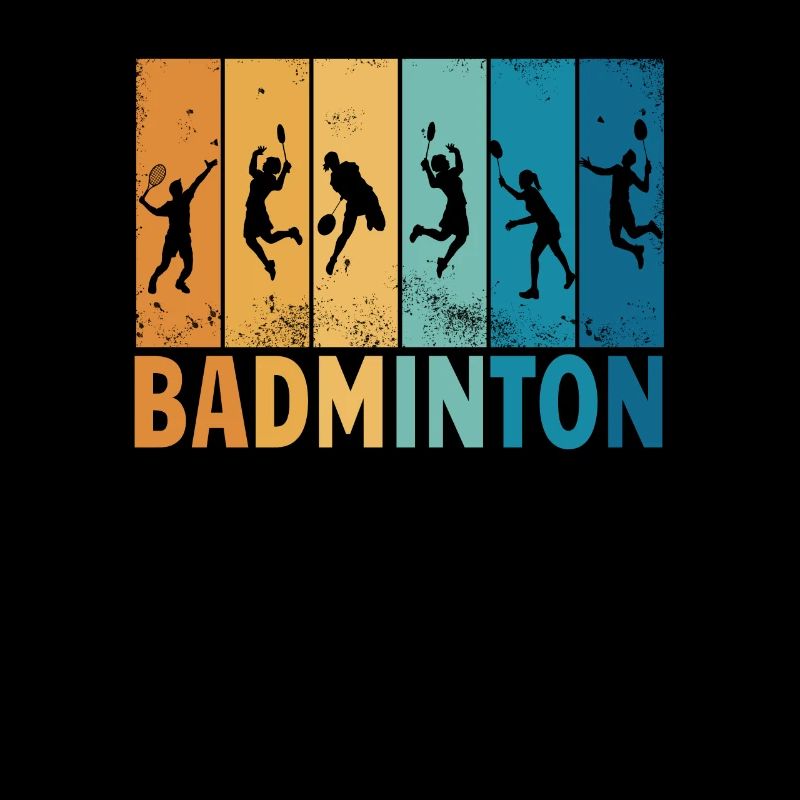 Badminton Geschenkidee Sport Design