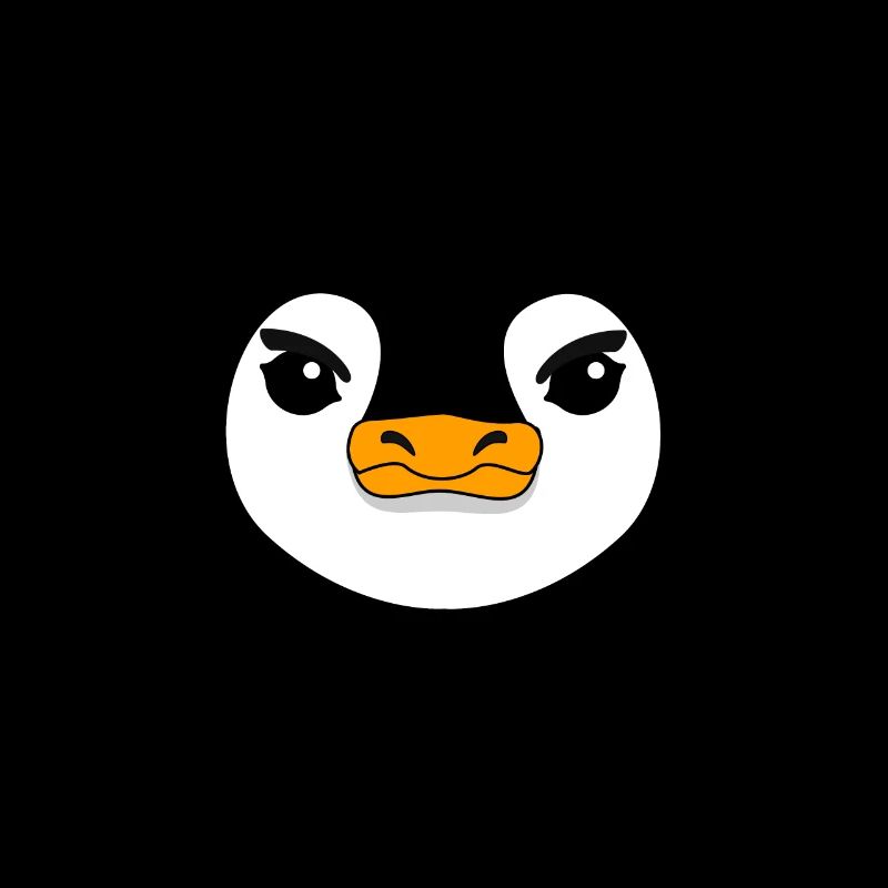 Wütender Pinguin Lustiger Spruch Geschenk