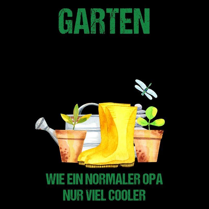 Garten Opa Lustiger Spruch Geschenk Herren