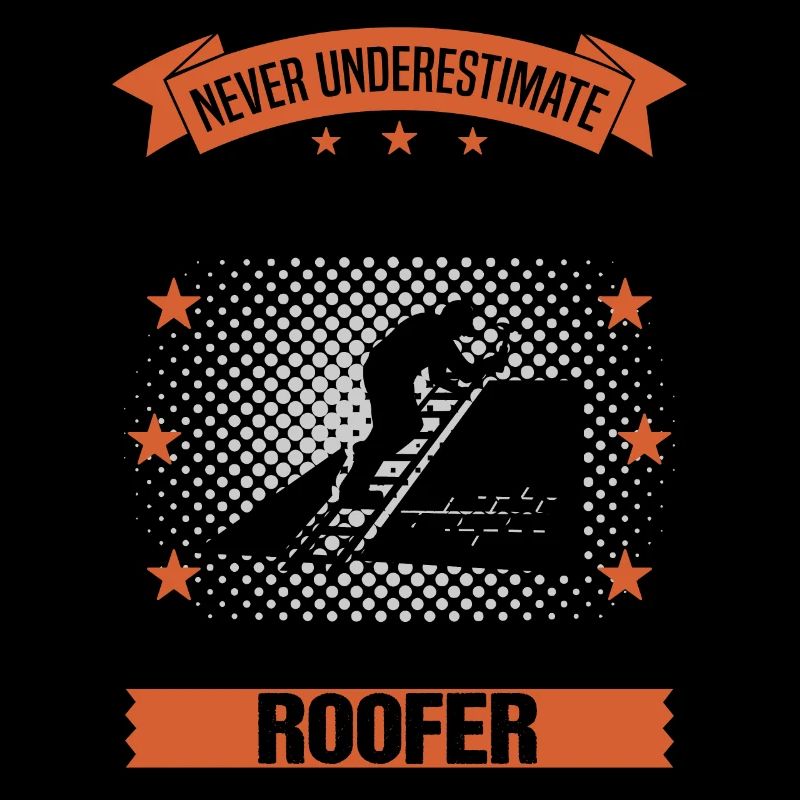 Dachdecker Alter Mann Spruch Herren Geschenk