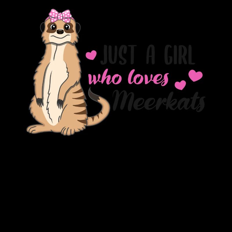Erdmännchen Spruch Geschenk Damen Mädchen