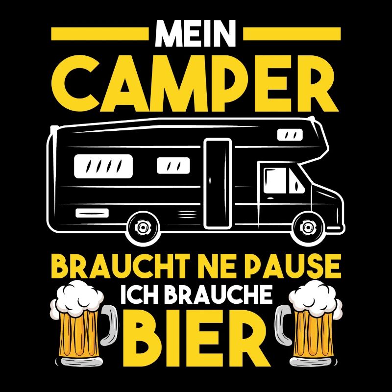 Wohnmobil Wohnwagen Caravan Camper Bier Camping