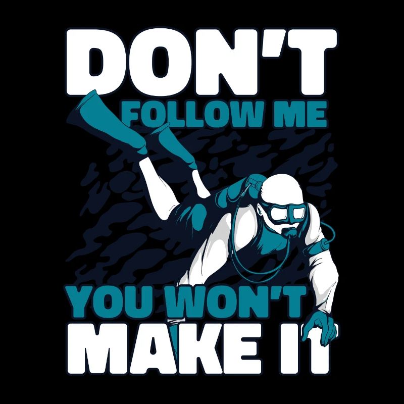 Don't Follow Me You Won't Make It Goggles