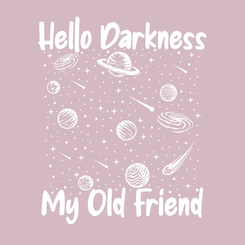 Hello Darkness My Old Friend Starry Sky