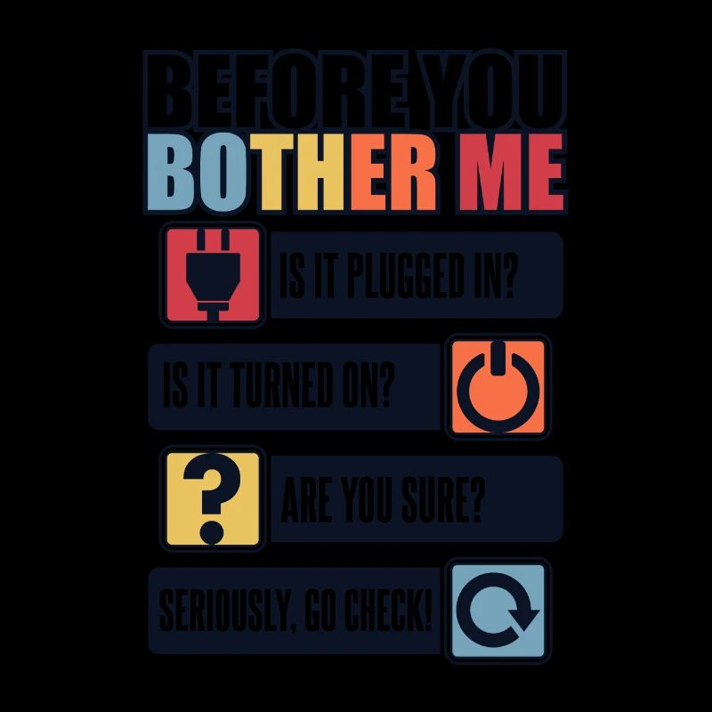Before You Bother Me Computer Scientist Admin