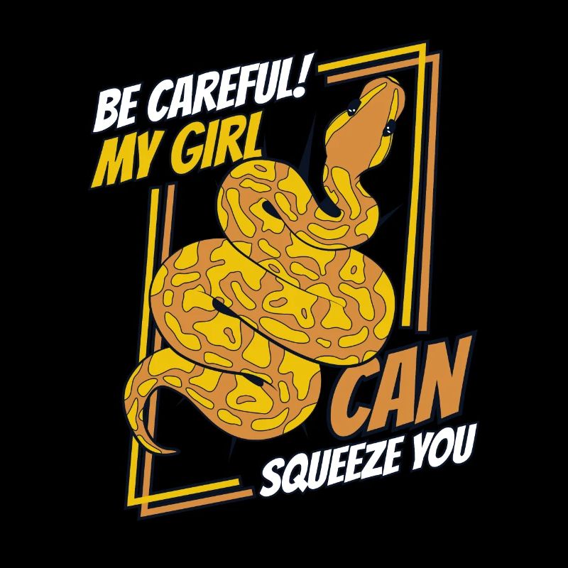 Ma fille peut vous presser Python Snake Banana