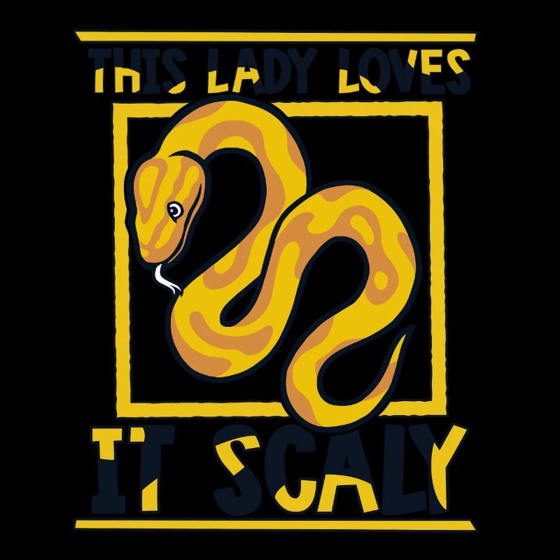 Cette dame l’aime Scaly Python Snake Banana