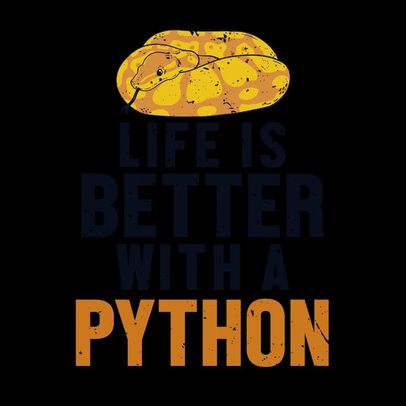 Life is Better with a Python Snake Banana Ball