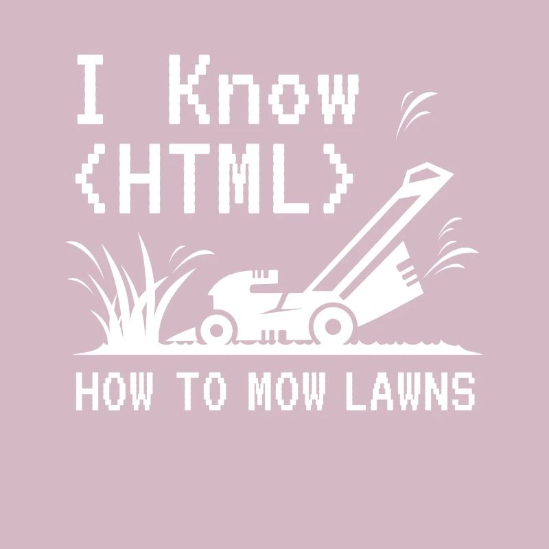 Je connais HTML Jardin de tondeuse à gazon