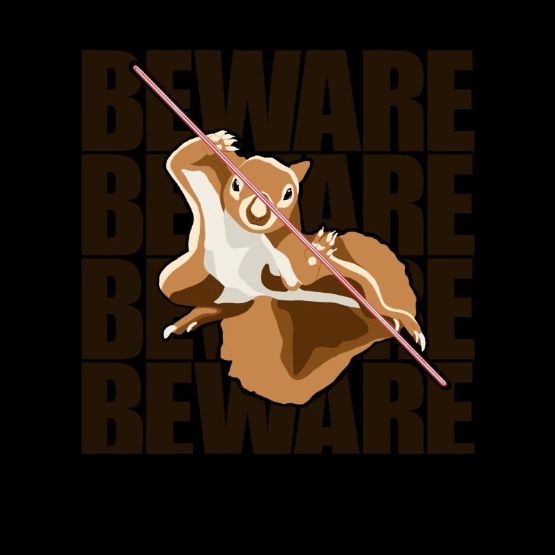 Beware Grauhörnchen Squirrel Fuchshörnchen