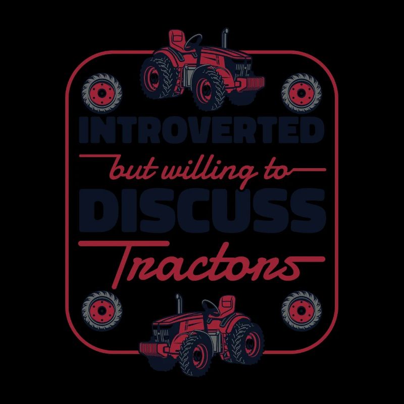 Introverti mais disposé à discuter des tracteurs Bauer