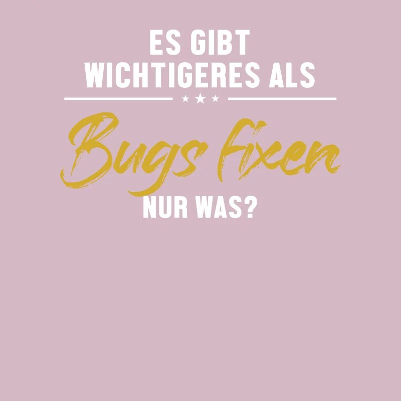 Wichtigeres als Bugs Fixen Developer Coder