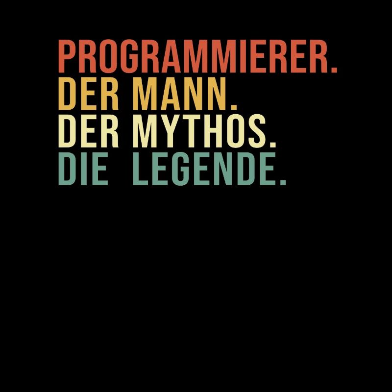 Programmierer Mann Mythos Legende Developer